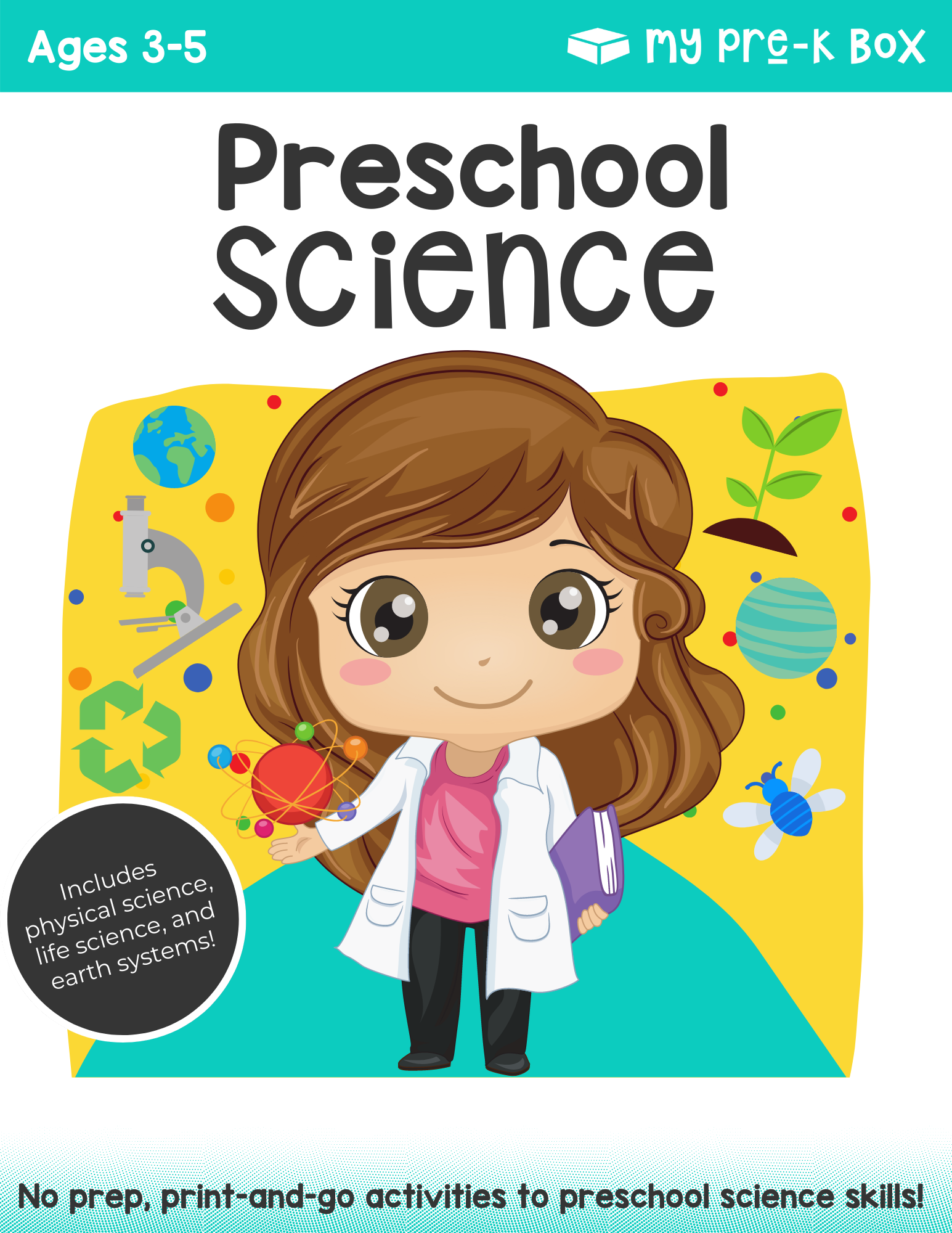 My Pre-K Box, free preschool science worksheets