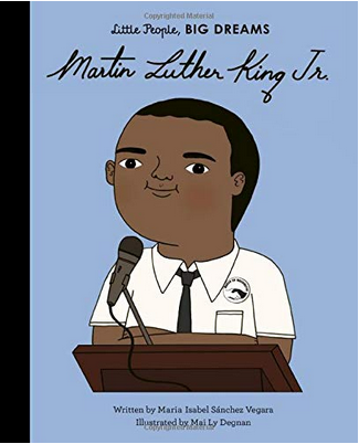 Little People Big Dreams Martin Luther King Jr. Book Cover