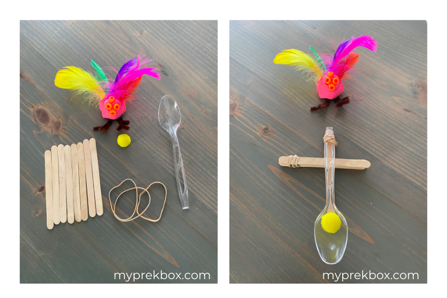 My Pre-K Box Shoot a Turkey-Fall Themed Preschool STEM Activity