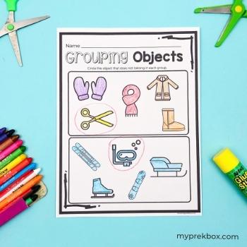 winter worksheets for preschoolers