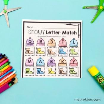 winter worksheets for preschoolers