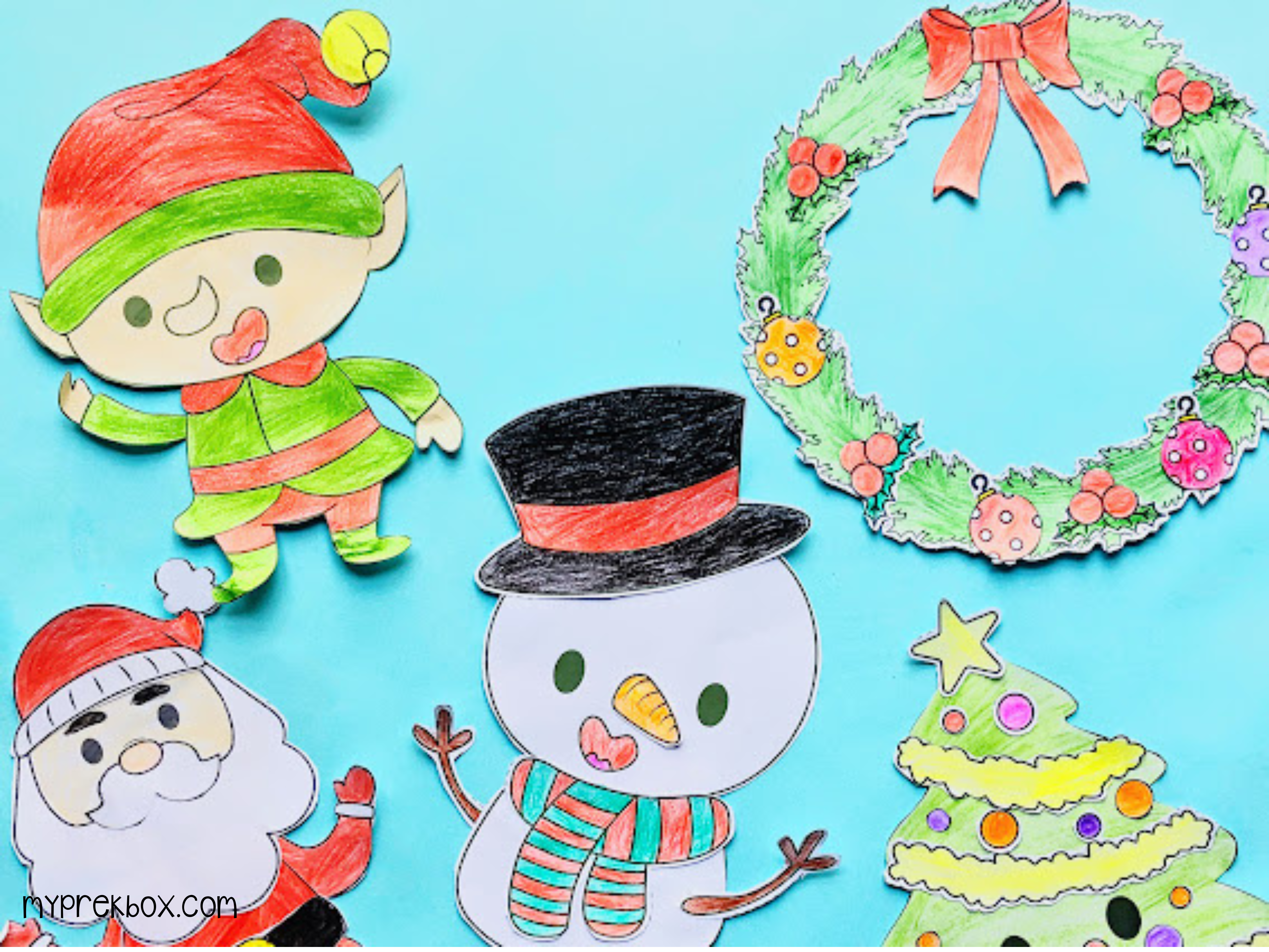 FREE Christmas PreK/K Pack {Updated and Expanded!}