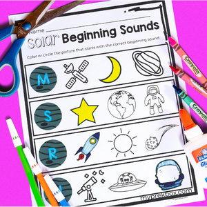 beginning sounds activity for kids