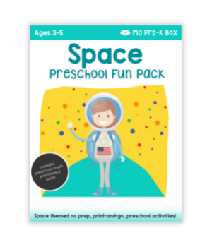 free space themed worksheets
