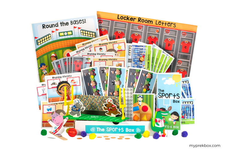 play-based learning activities sports theme for preschoolers