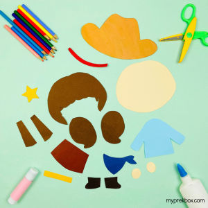 free cowboy and cowgirl craft for preschoolers