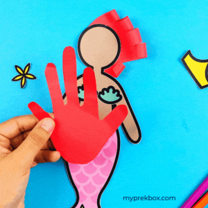 free mermaid craft for kids