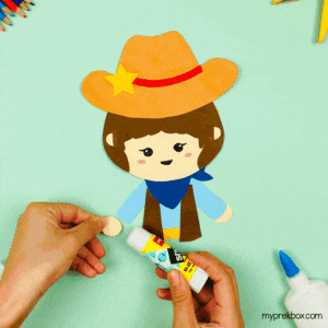 free cowgirl craft printable
