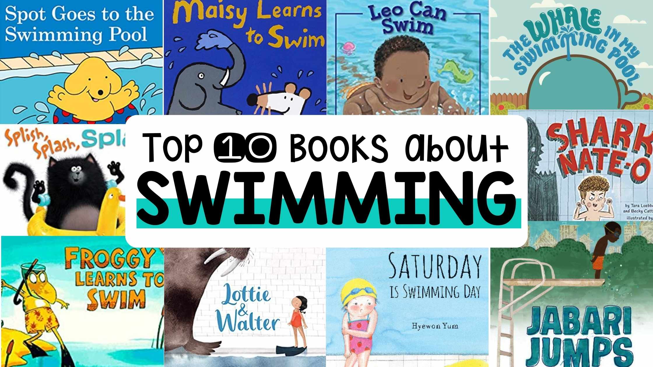swimming books for kids