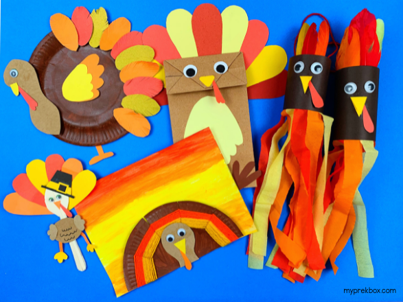 easy Thanksgiving crafts for preschoolers