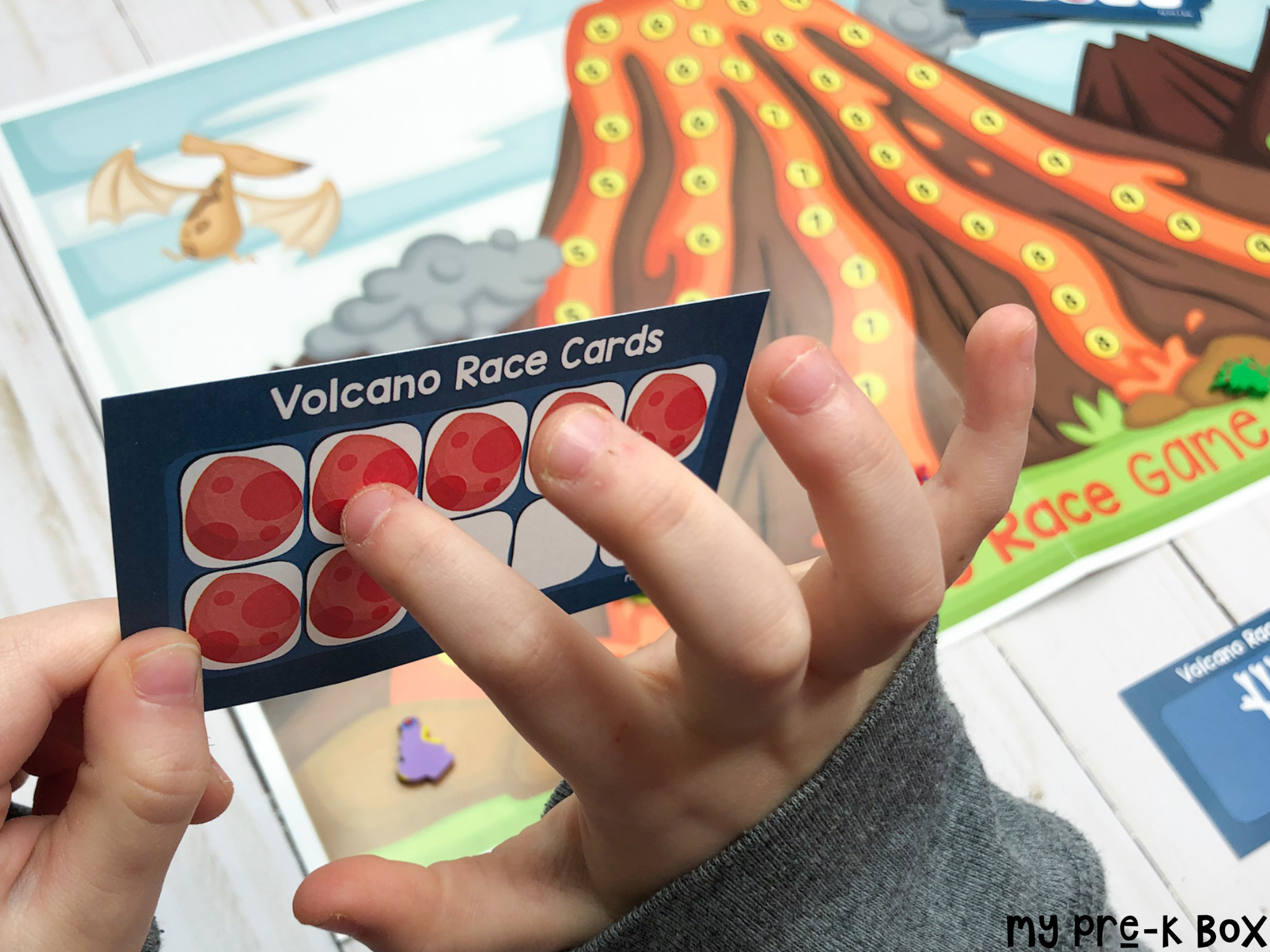 Volcano Race Game