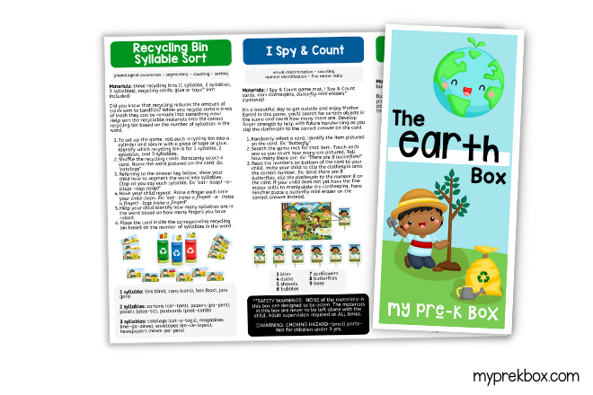 grownup guide for My Pre-K Box