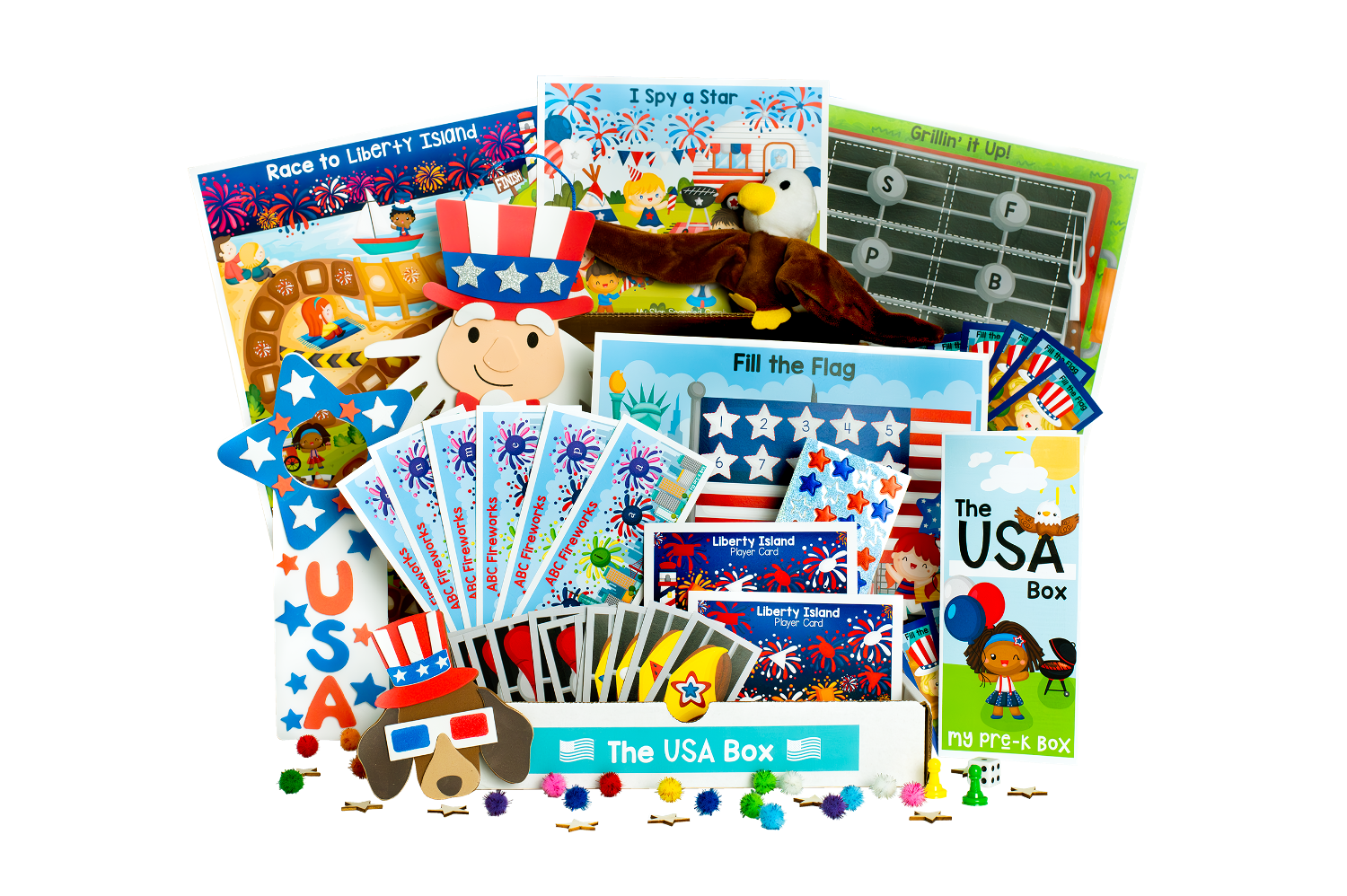 USA patriotic activities for preschoolers