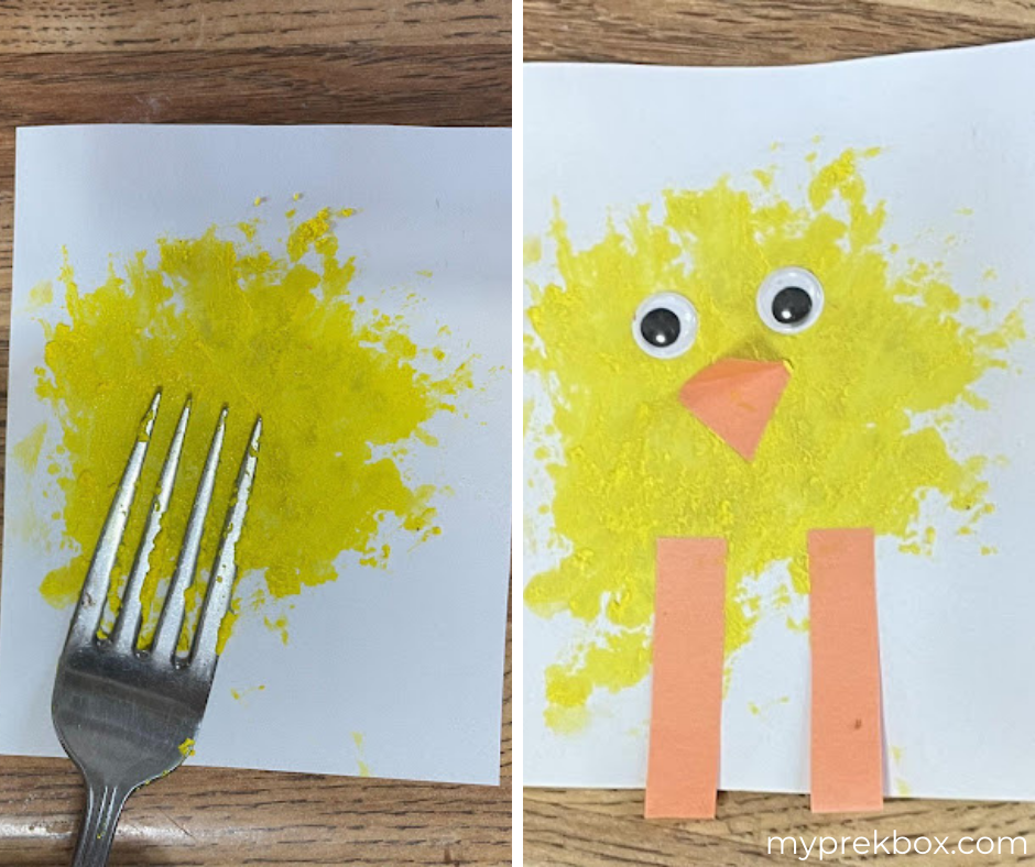 easy crafts for kids - farm crafts - preschool art