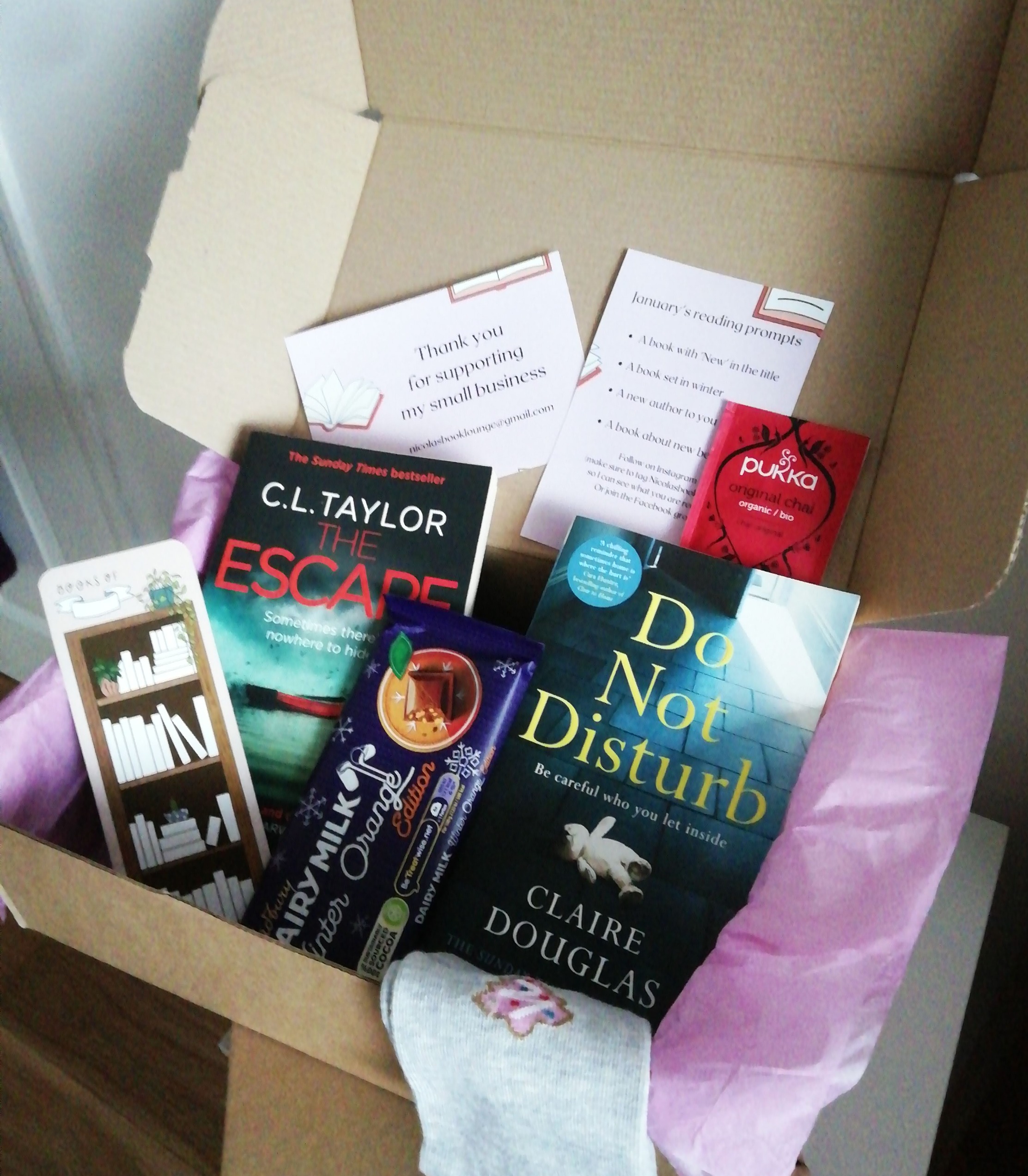 The benefits of a book subscription box.