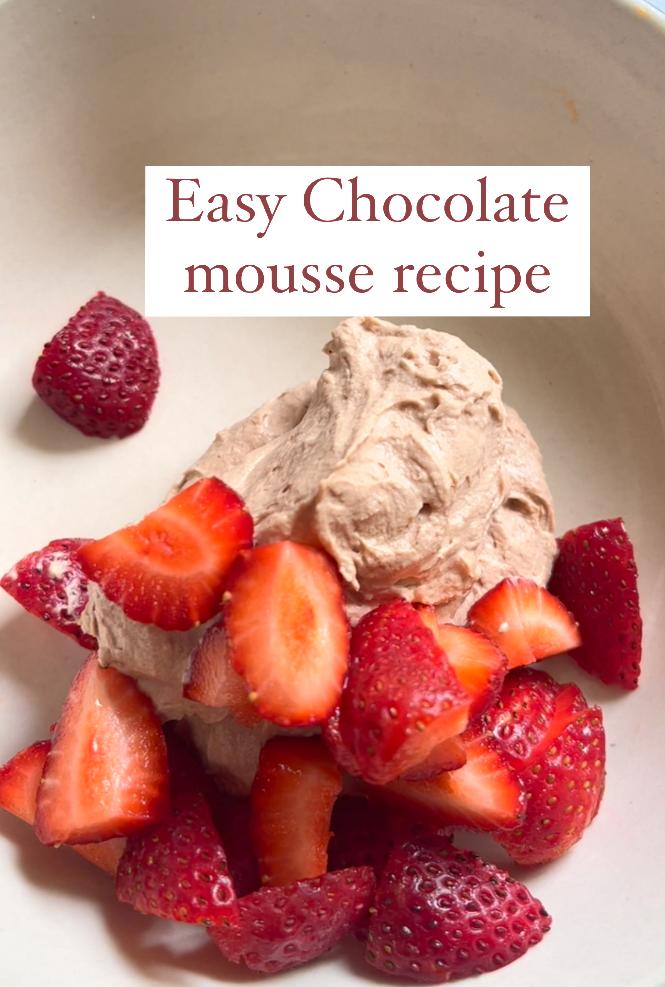 My go to Chocolate mousse recipe - for cake fillings and mousse cakes