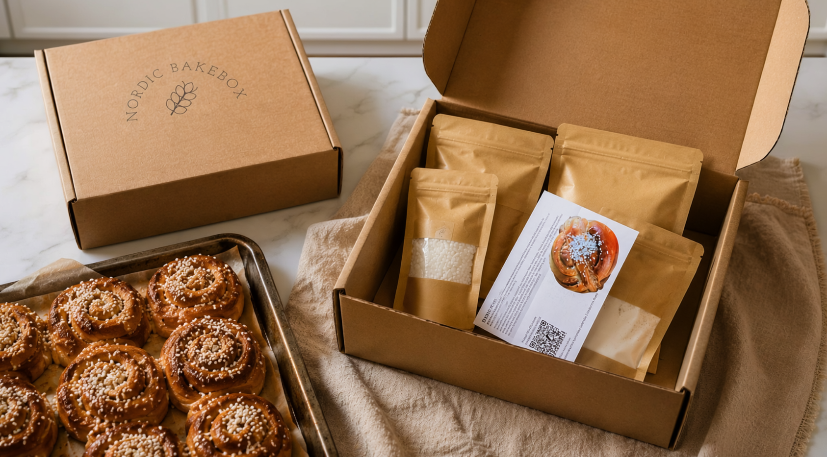 This month's Nordic cinnamon buns