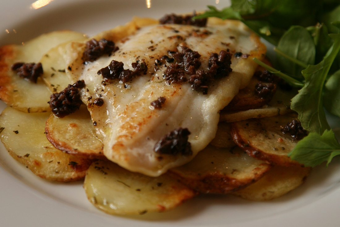 Pan-fried Sole With Mandarin Olive Oil