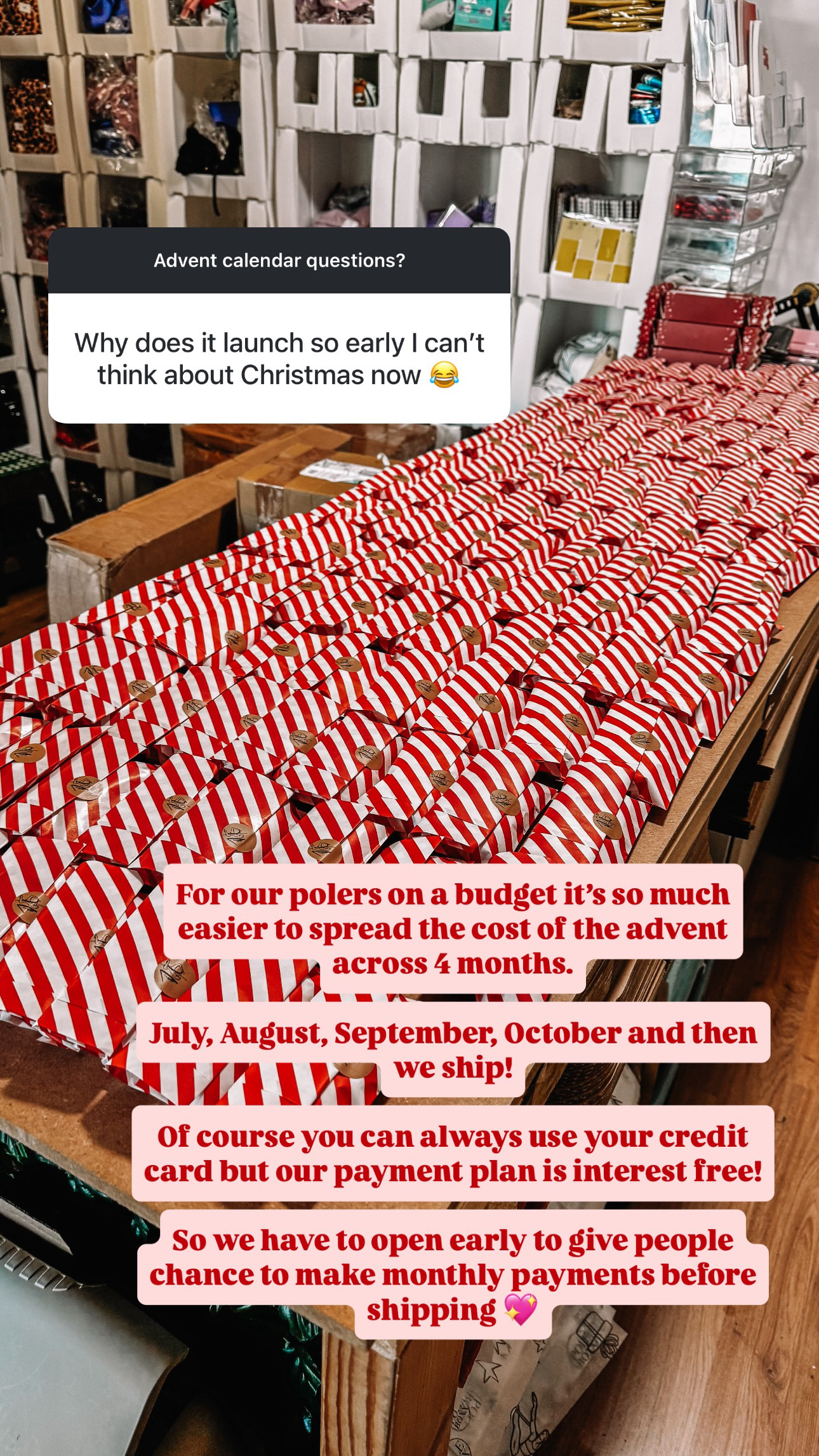 Advent Calendar FAQ's