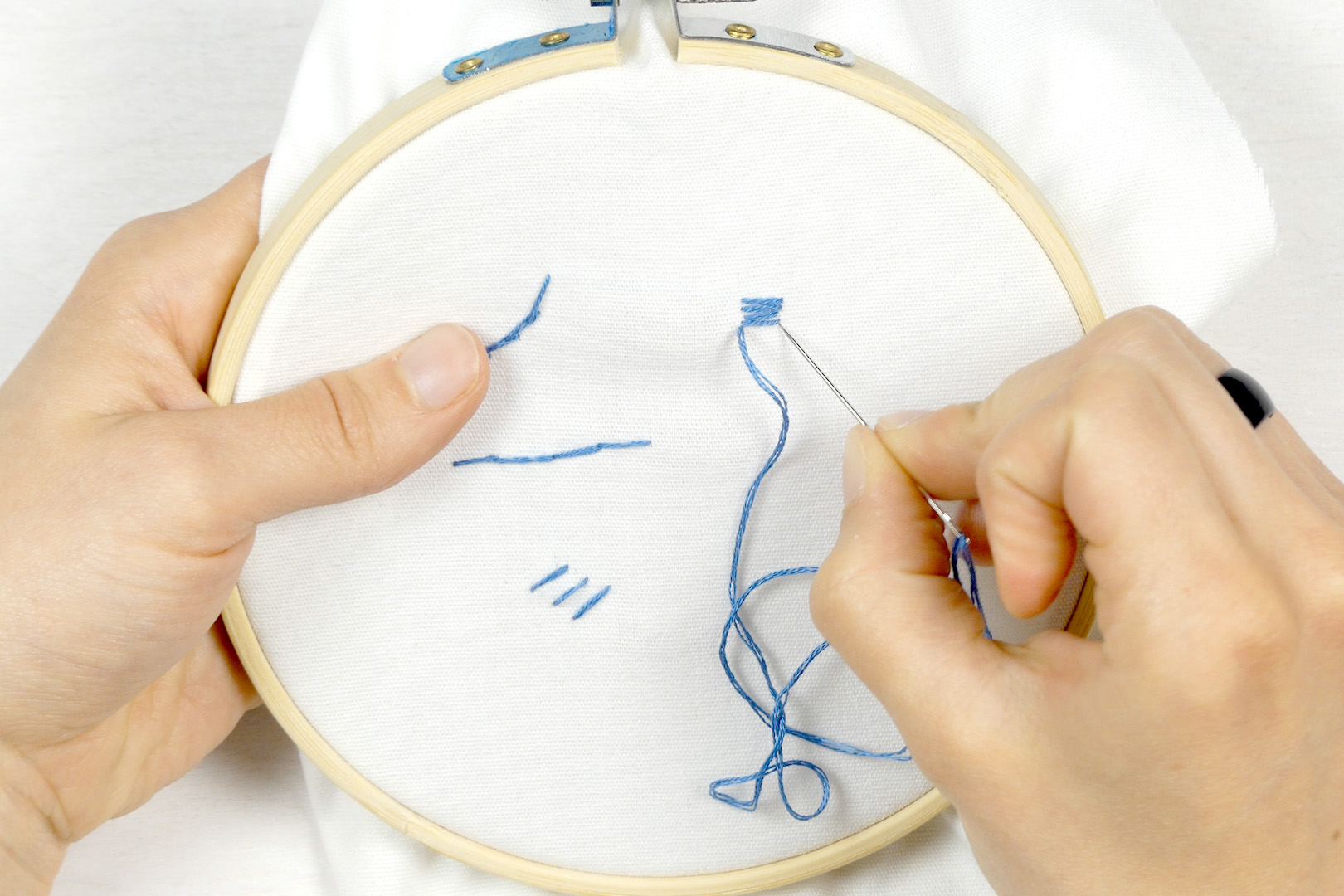 4 Simple Embroidery Stitches