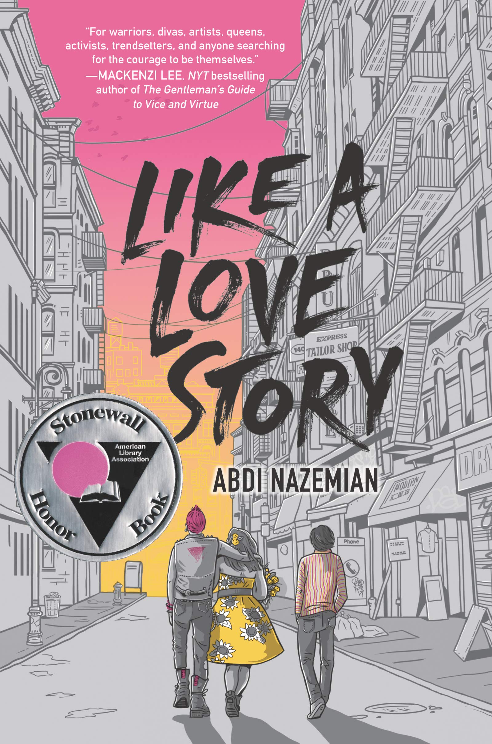 Cover of Like A Love Story by Abdi Nazemian
