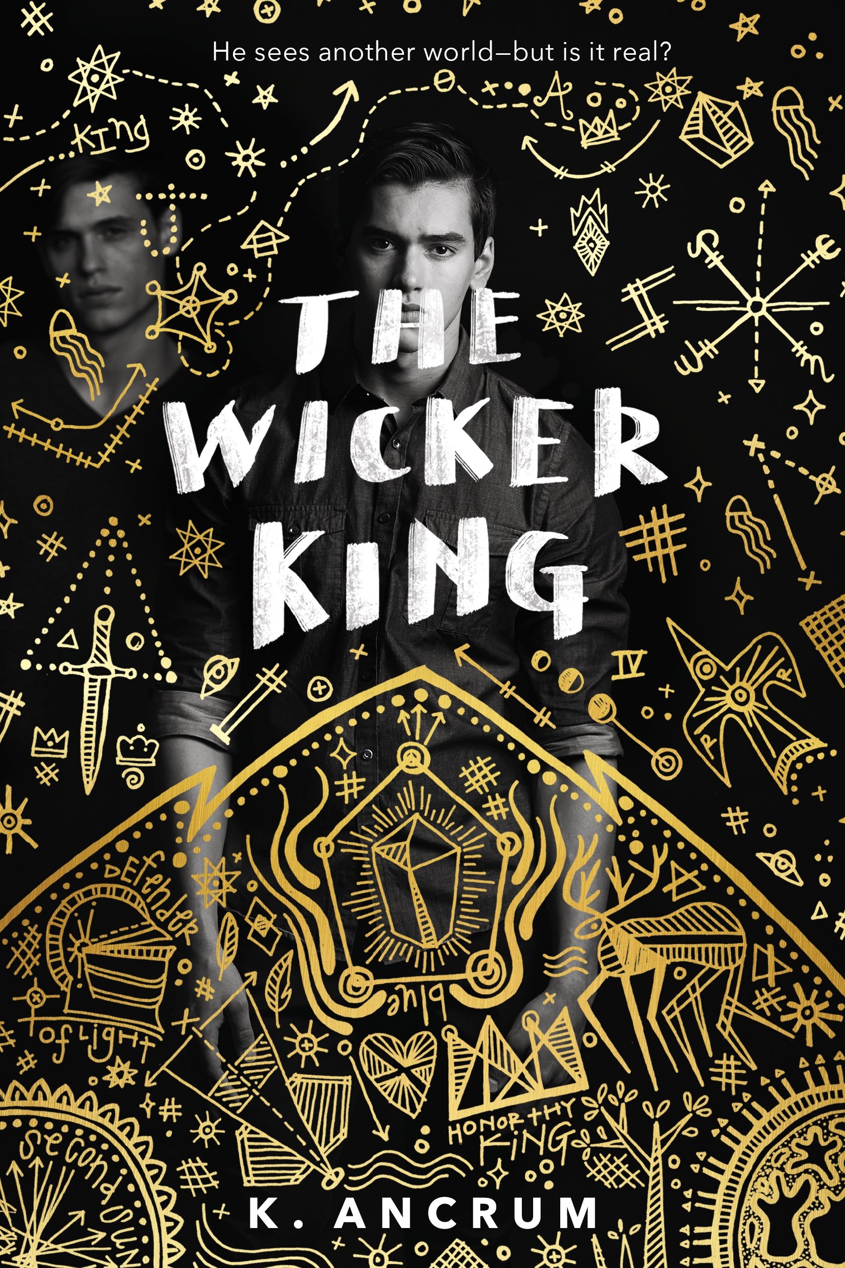 Cover of The Wicker King by K Ancrum