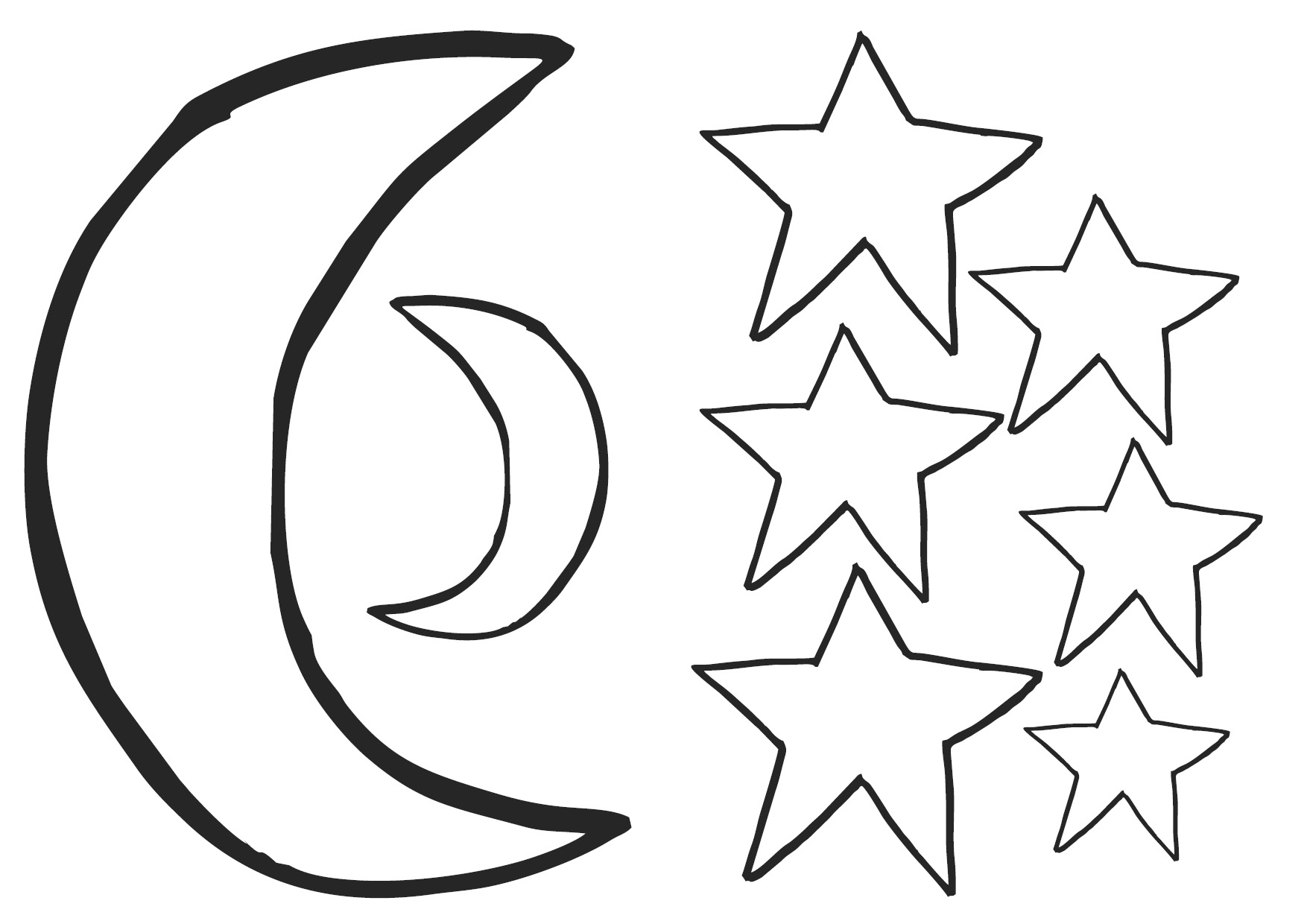 Moon and Stars Mobile