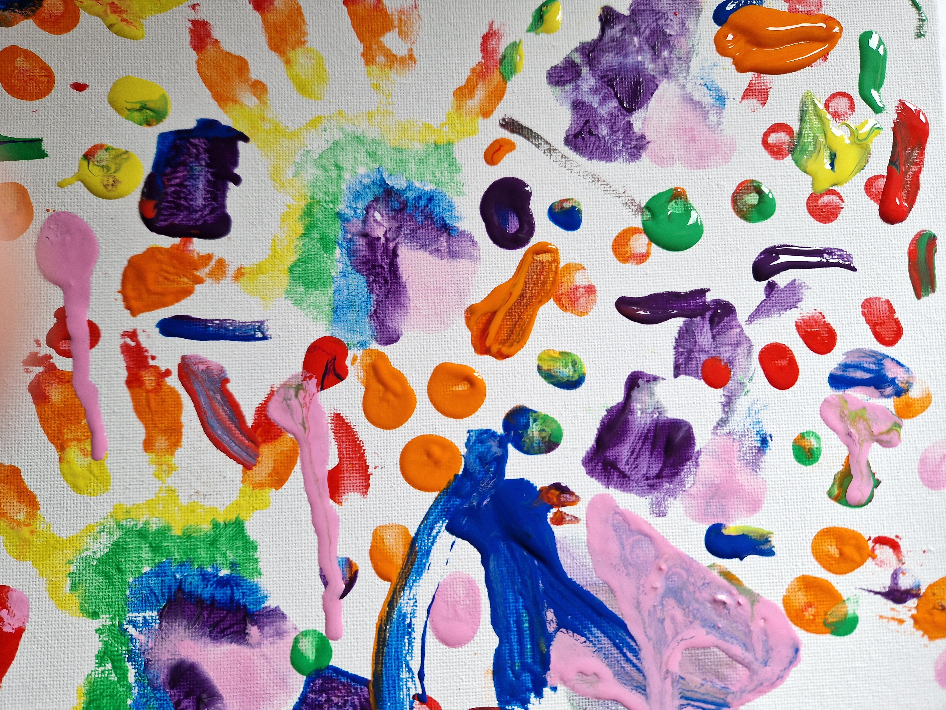 Children's Rainbow Canvas