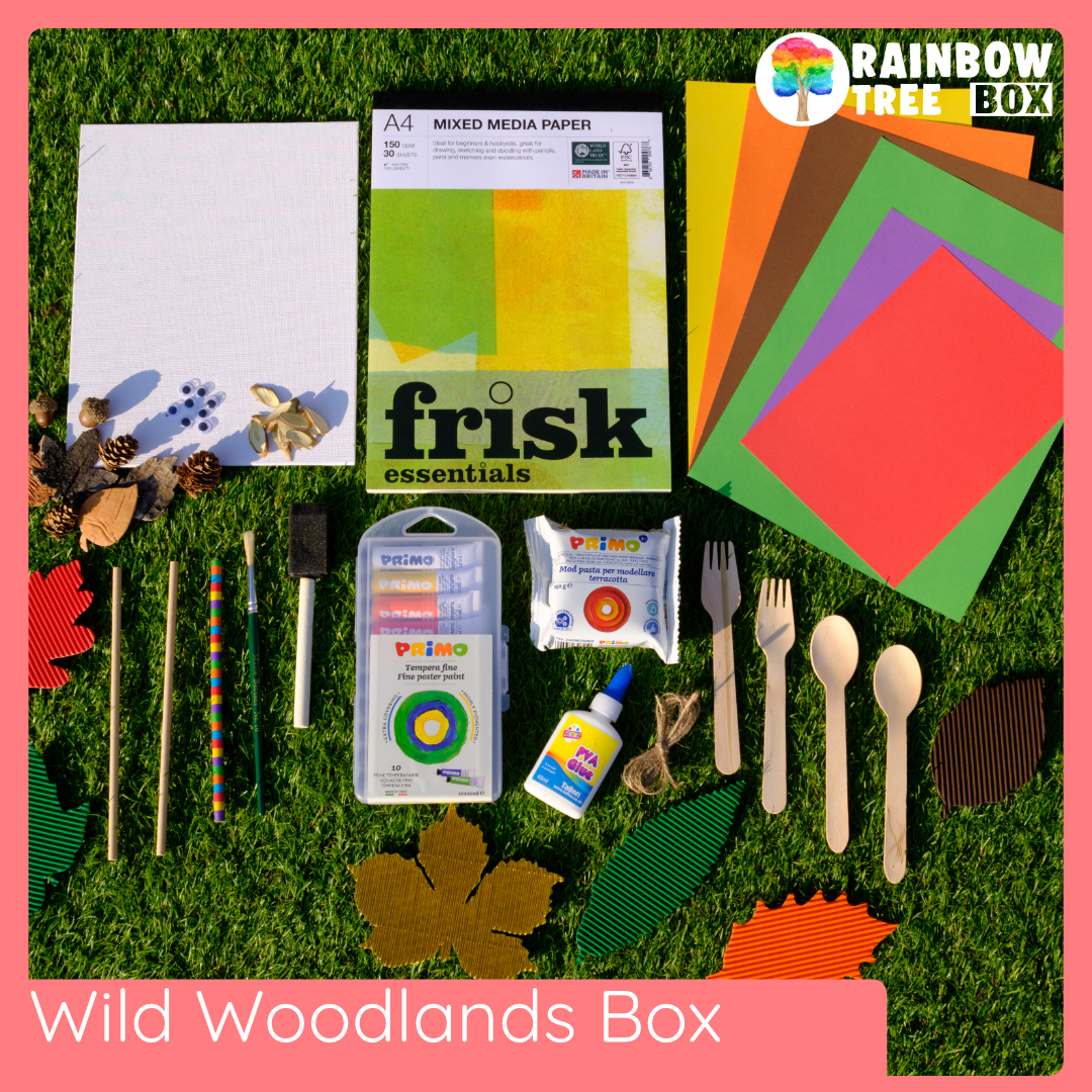 Wild Woodlands Arts & Crafts activity box