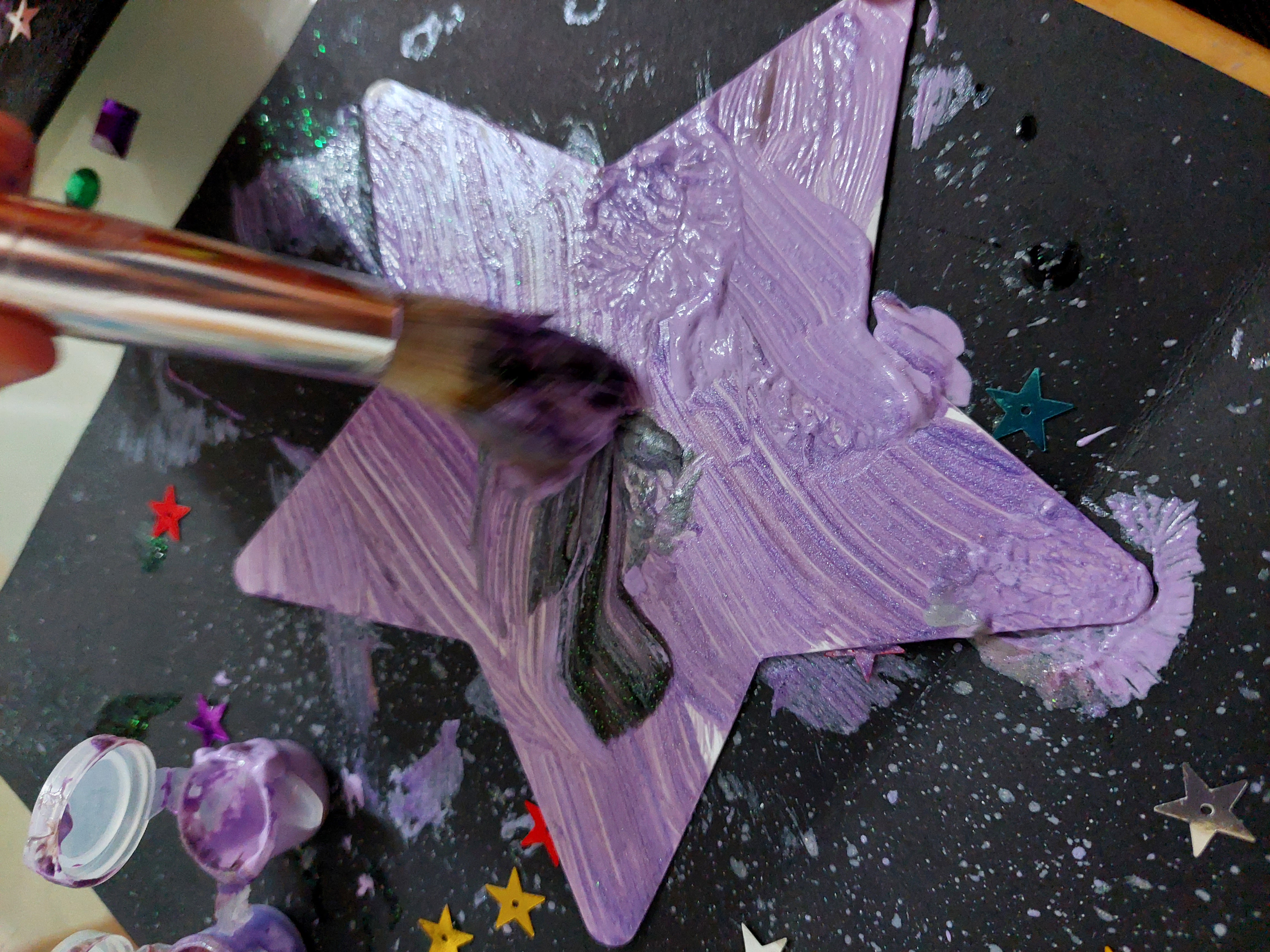 Painting star wand