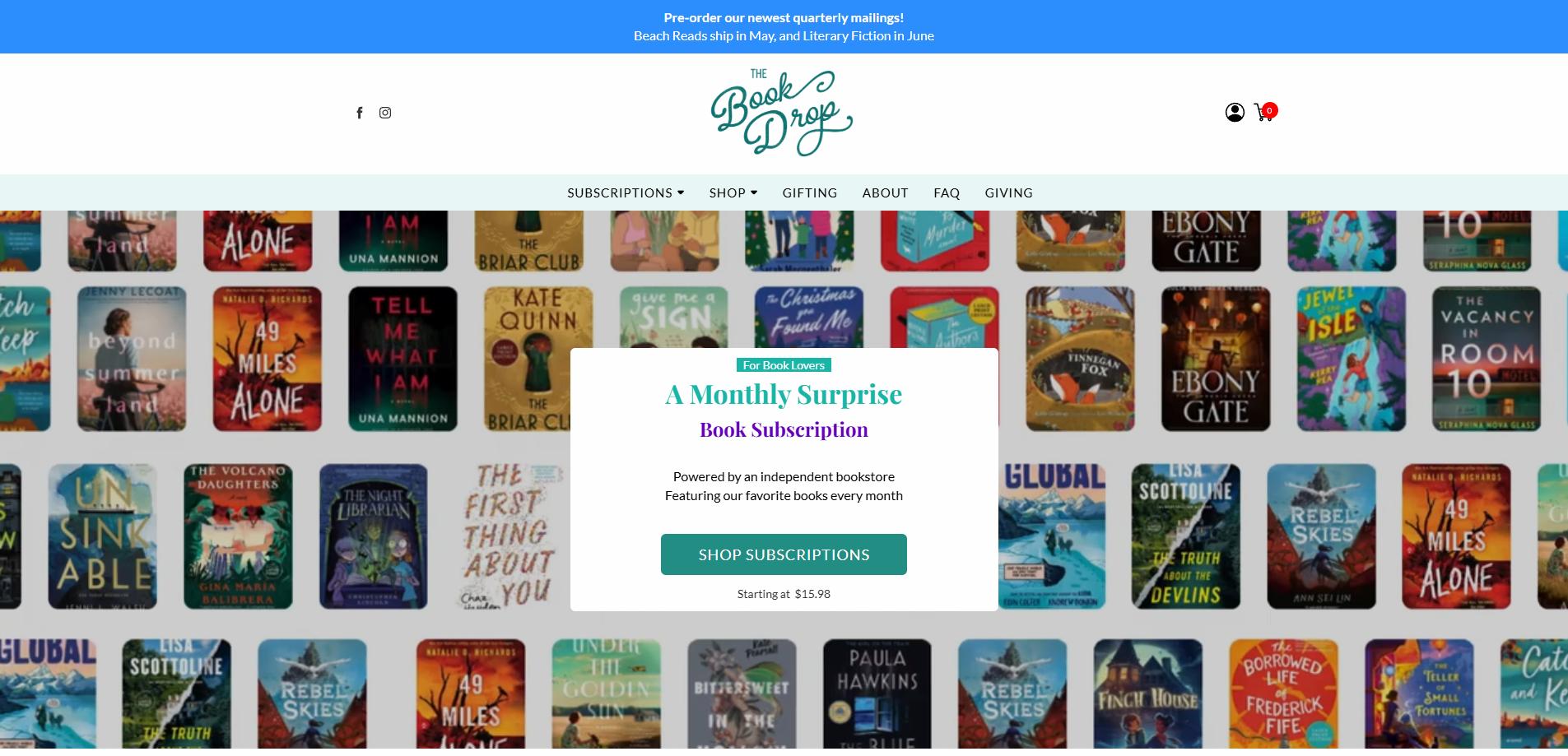 Bookdrop Home - Services