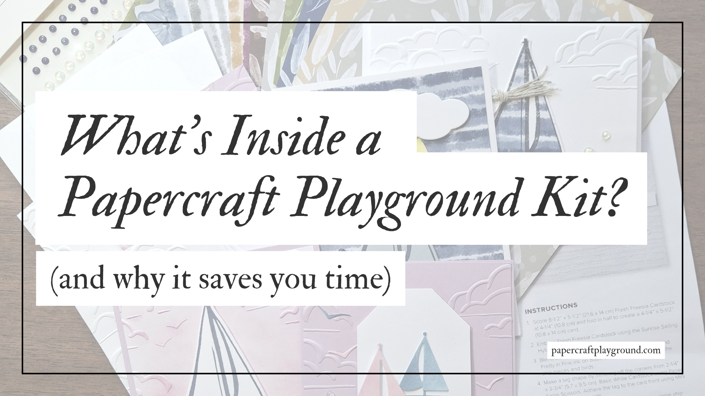 What’s Inside a Papercraft Playground Kit (and Why It Saves You Time)