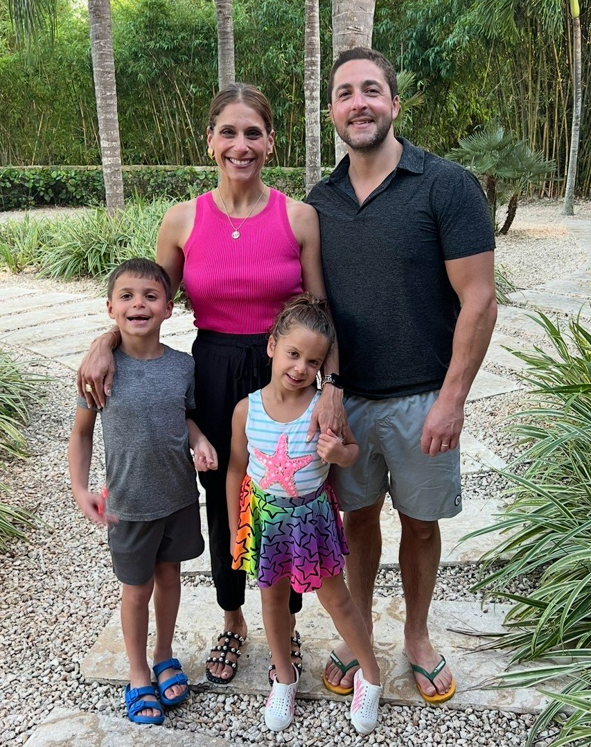 Paula, Founder & Mom with her family
