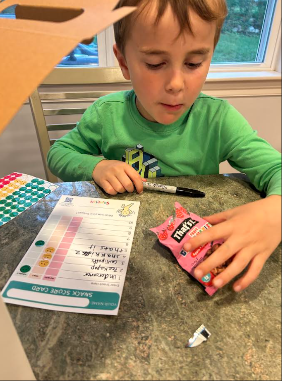 Kid enjoying SampleIt experience