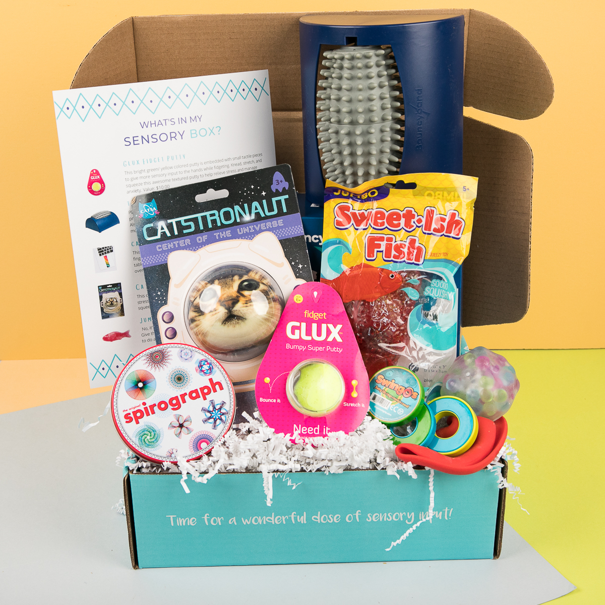 FIDGET TOY BOX PLUS💛 (Monthly) – Box of Sensory Toys