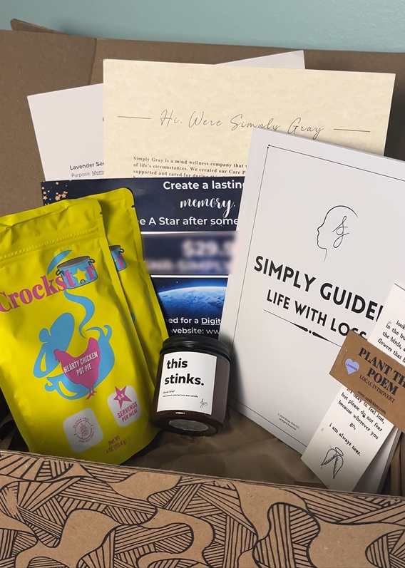 Introducing our First Care Package: Grief - Life with Loss