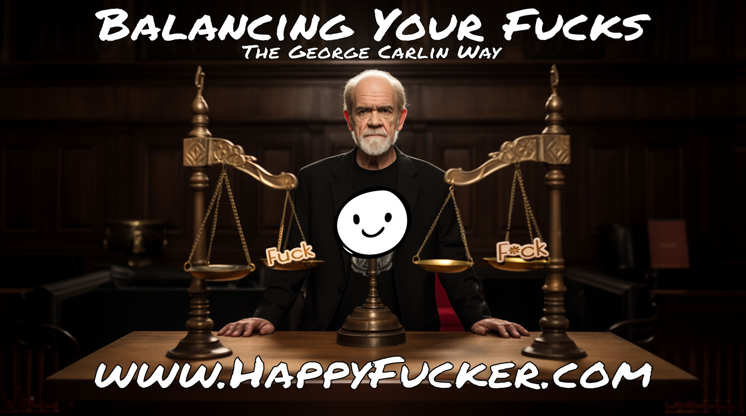 Balancing Your Fucks: The George Carlin Way