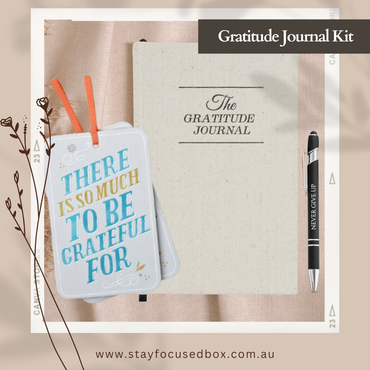 Gratitude Journal Kit