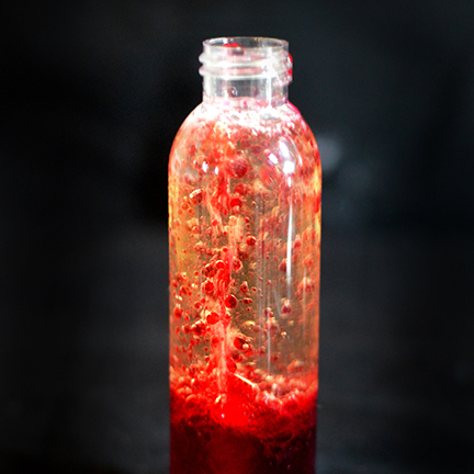 Create your own bubbling lava lamp