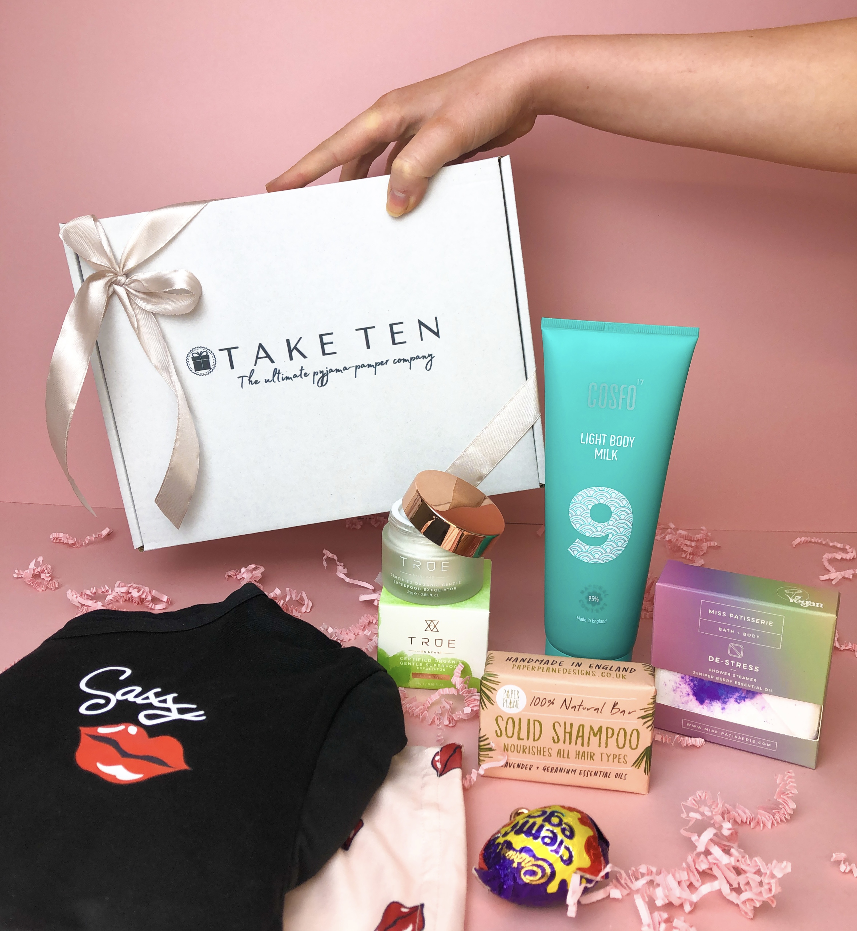 April pyjama pamper subscription box
