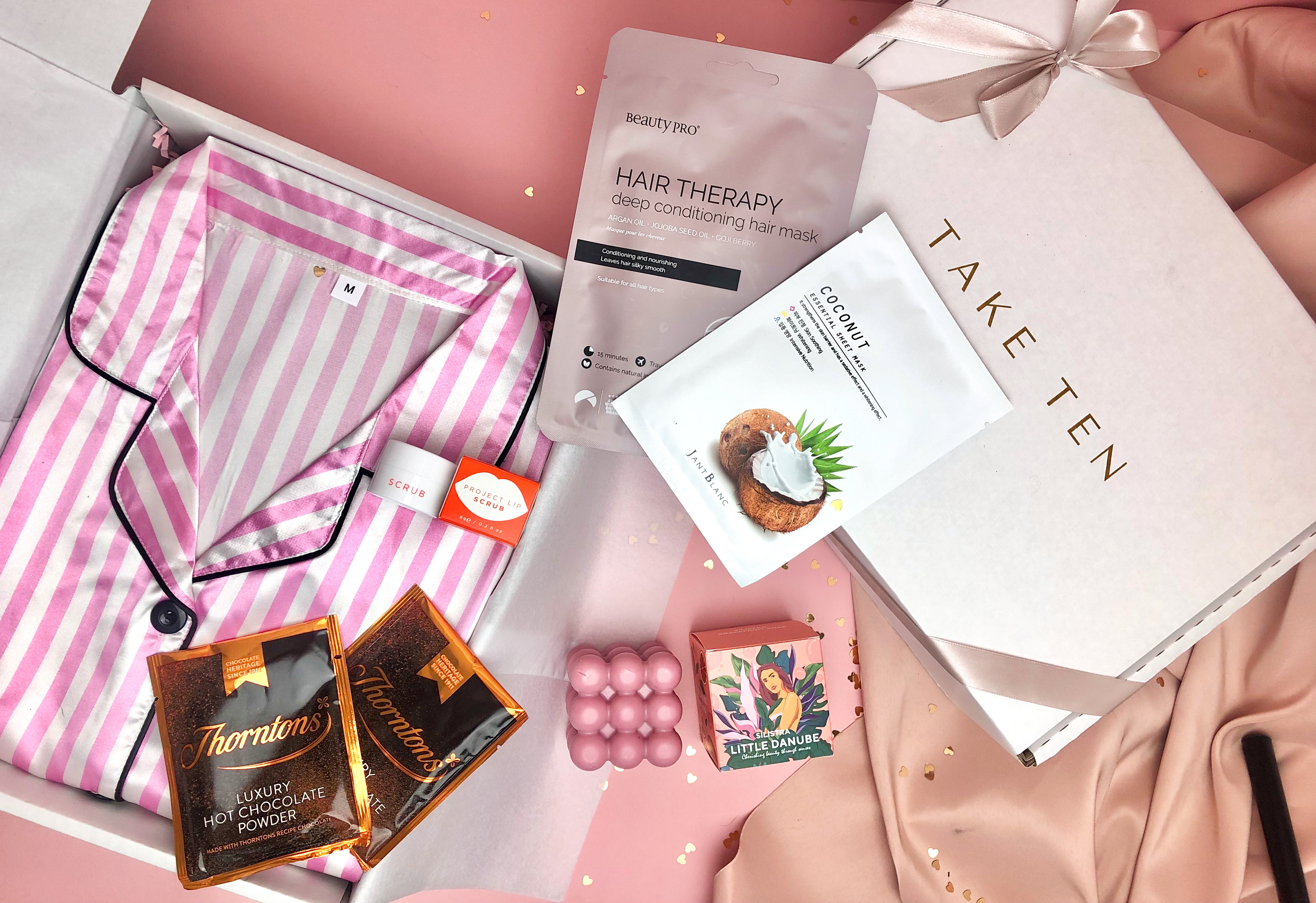 February pyjama pamper box
