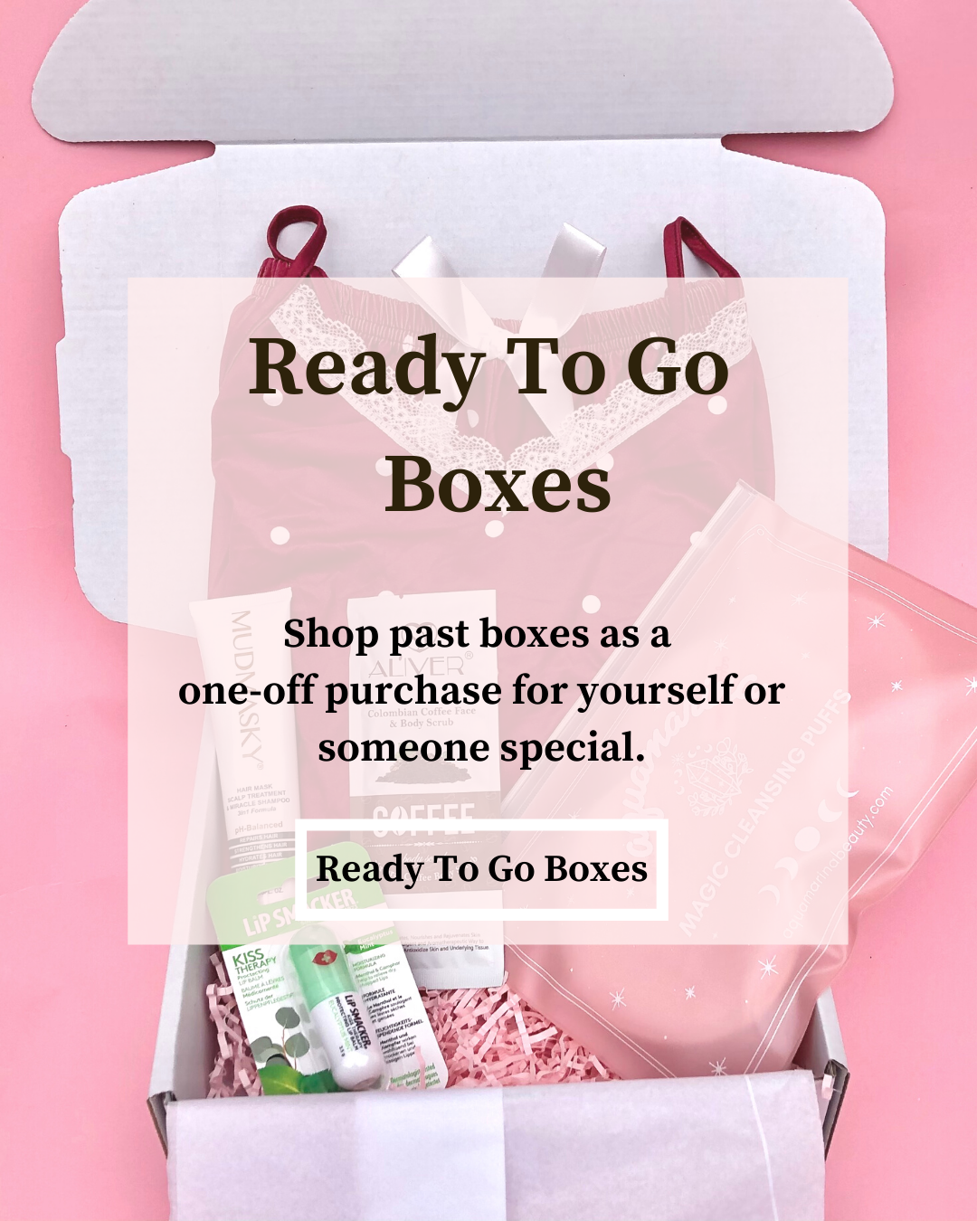 Ready to go pamper hamper gift for her