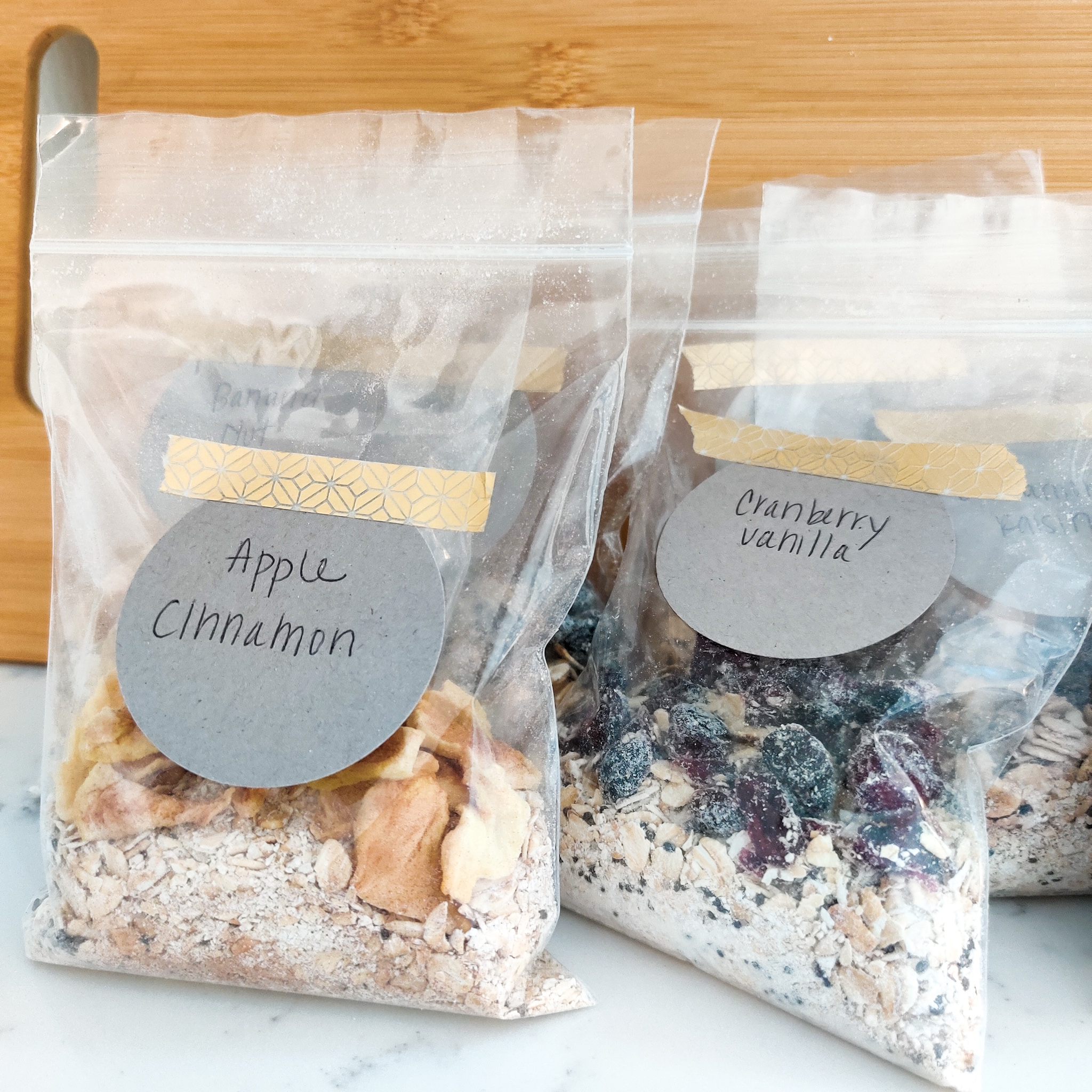 Instant Oatmeal Packets