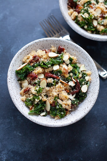 Savory Quinoa and Kale Salad