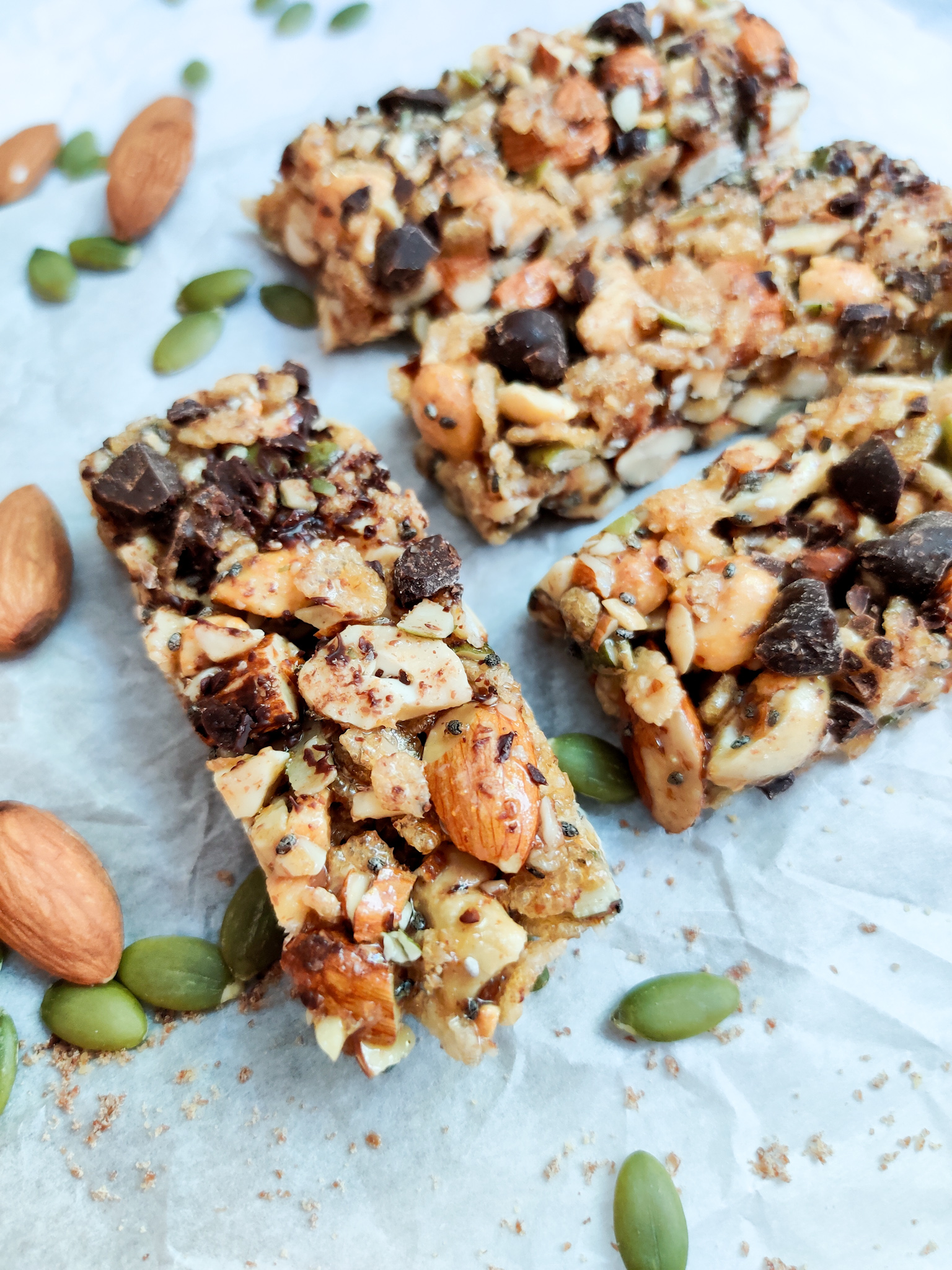 Chewy Nut and Seed Bars