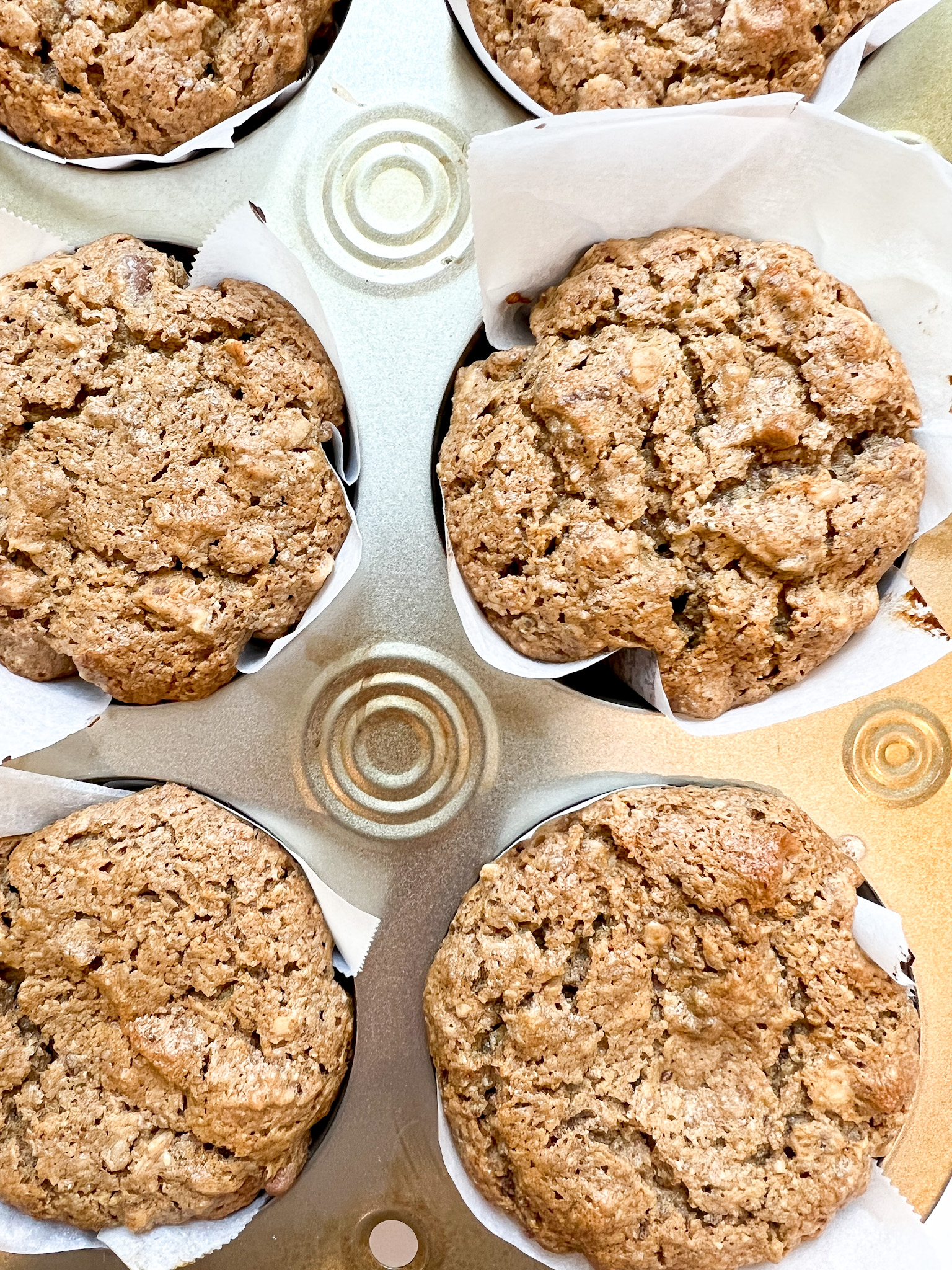 Flax Seed Peanut Butter Muffin cups