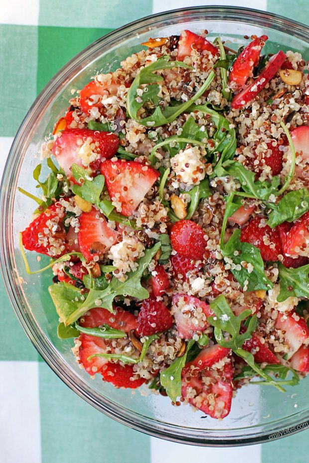Strawberry and Quinoa Salad
