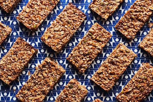 Flax Seed and Oat Protein Bars