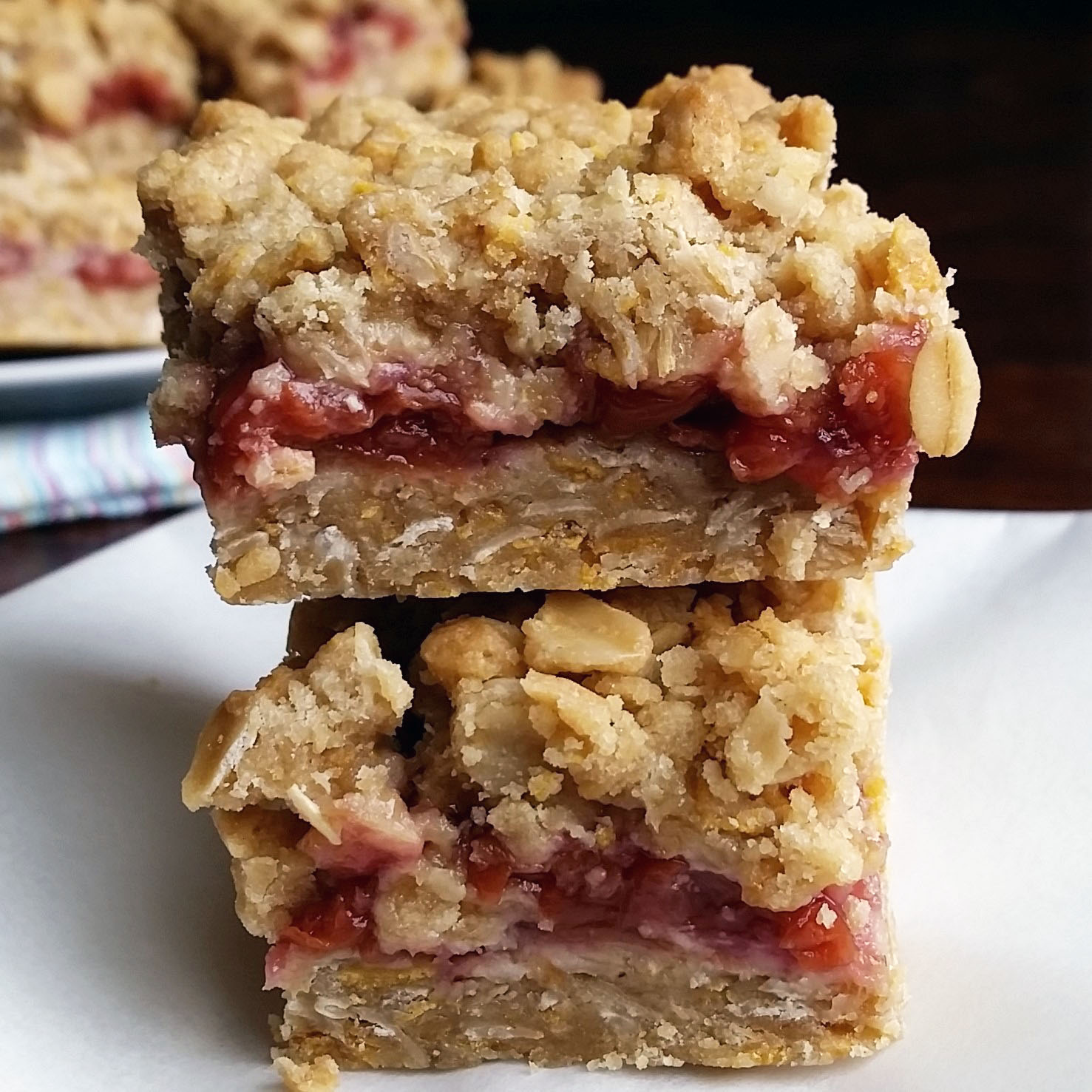 Cherry Oatmeal Bars