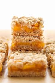 Peach Oatmeal Bars